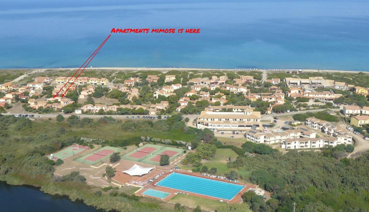 Apartments Mimose Badesi Bagian luar foto